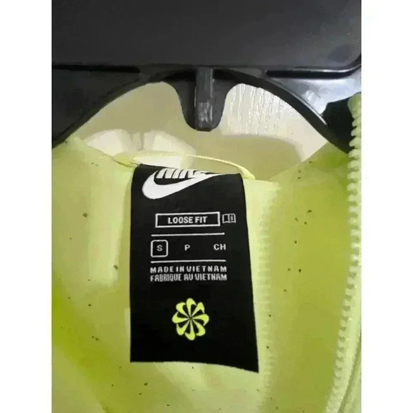 Nike Big Kids Sportswear Windrunner Zero Hooded Jacket - Lime - S - Picture 3 of 3